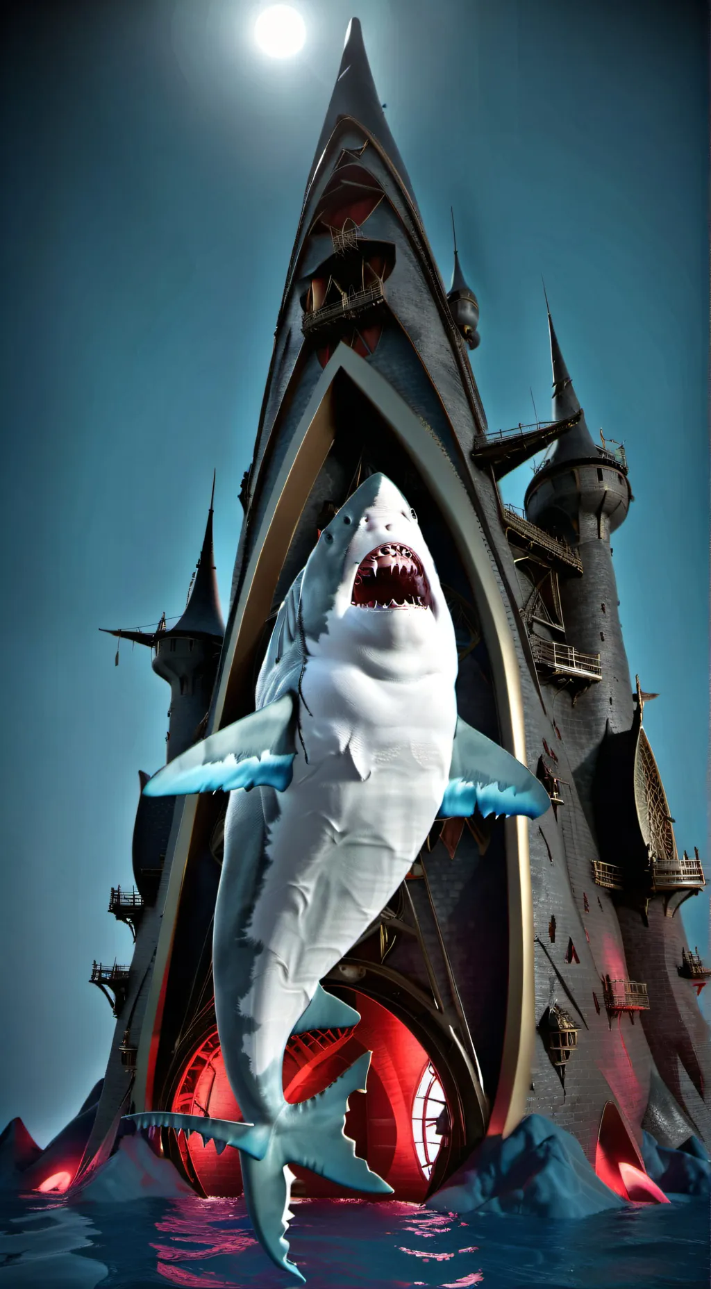 ai character: thesharkkingdom background