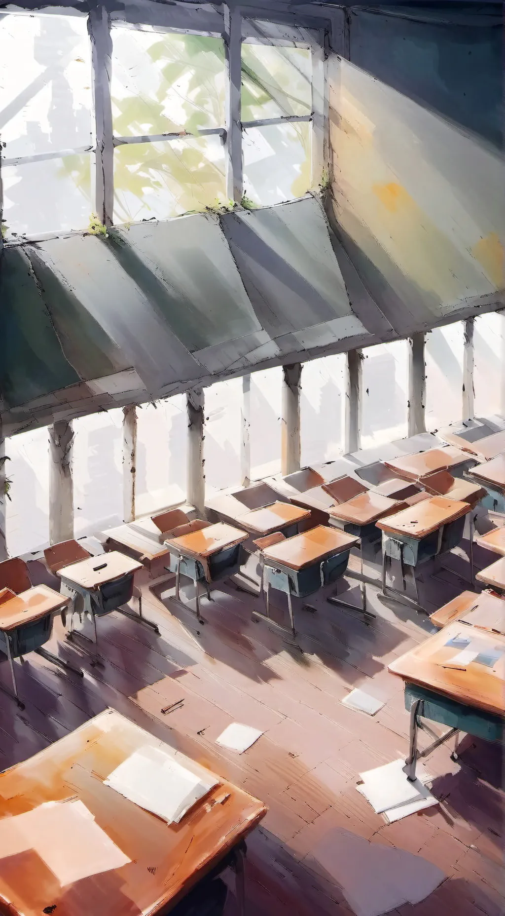 ai character: Class1-A Siblings! background