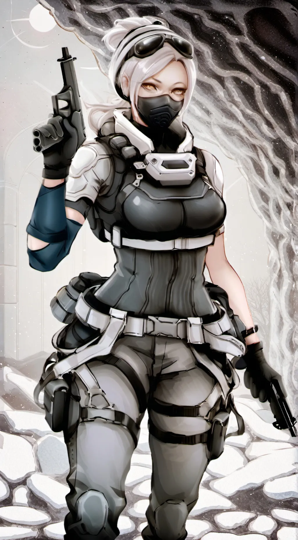 ai character: Black Ops assassin background