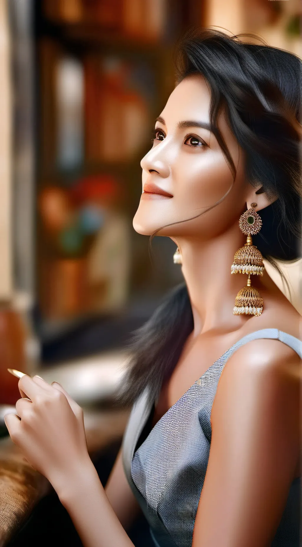 ai character: Aria background