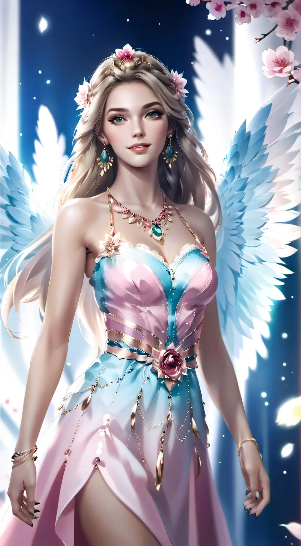 ai character: Elara background