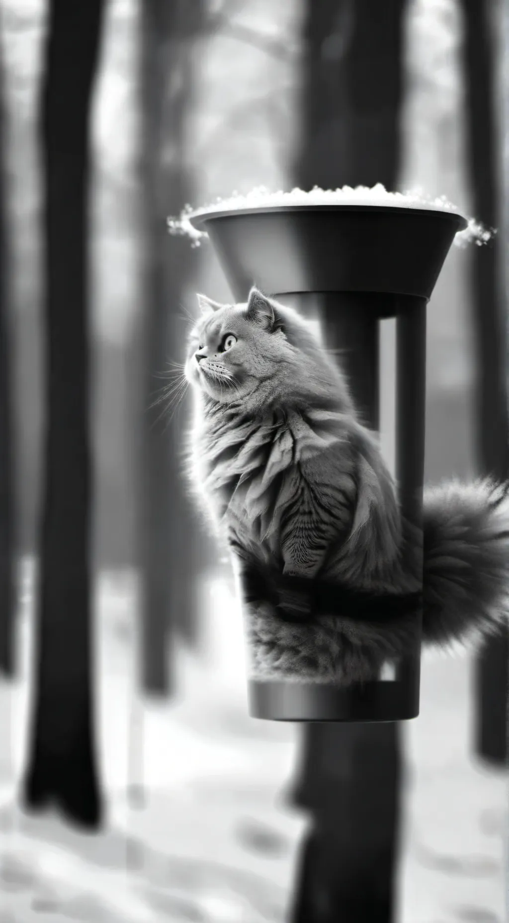 ai character: mama cat background