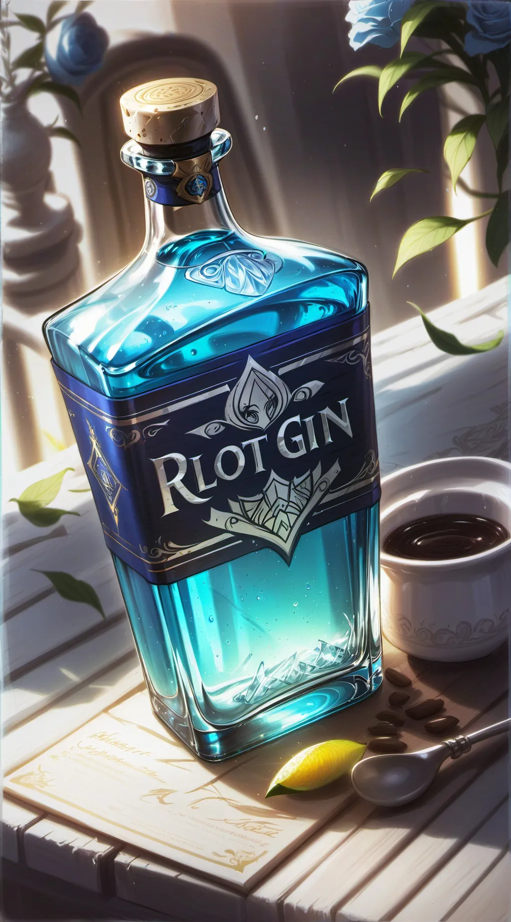 ai character: akinator background