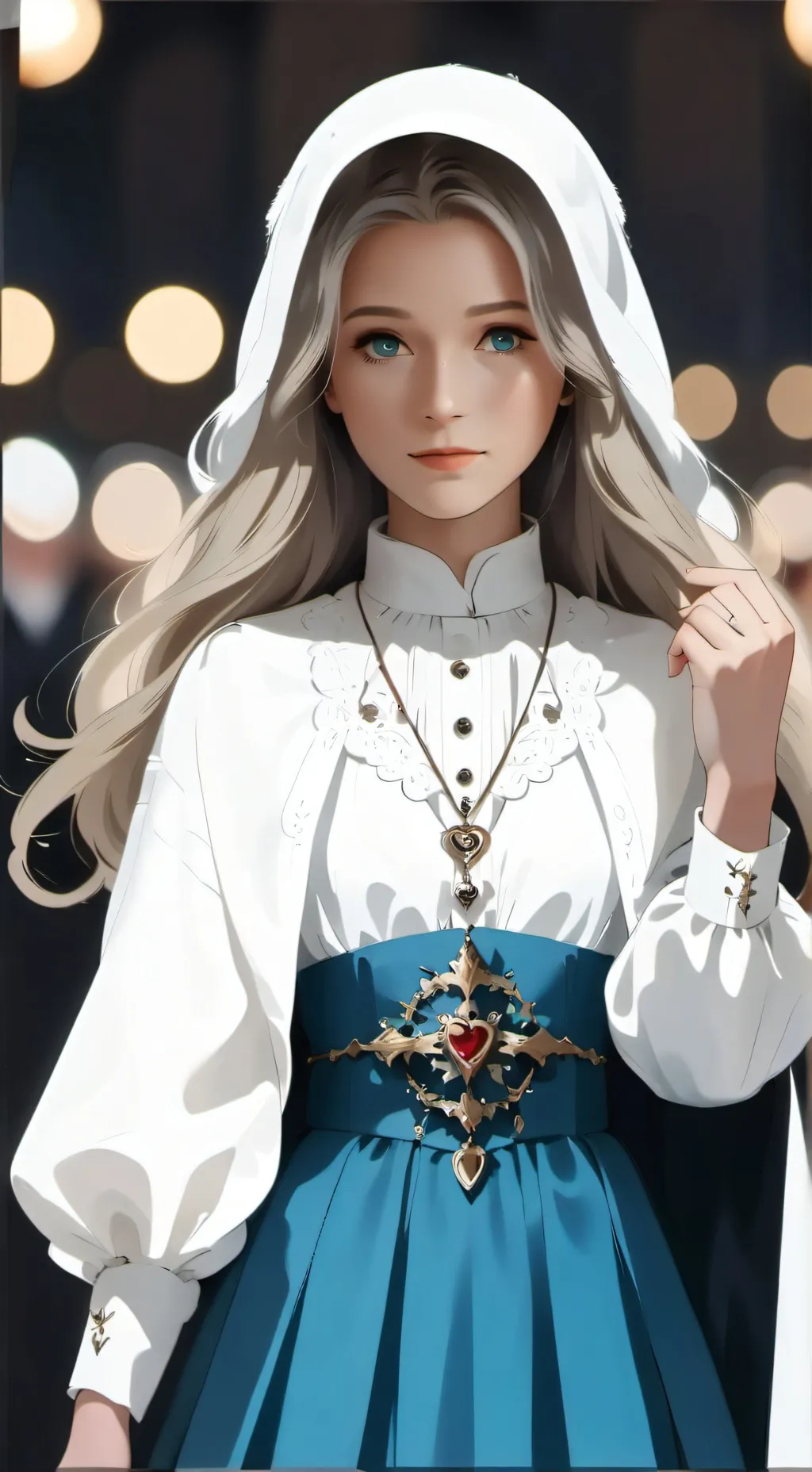 ai character: Pope & queen Emily background