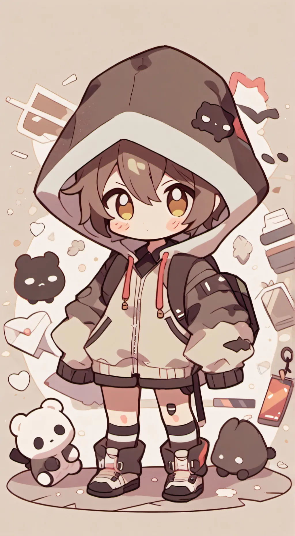 ai character: Family💻2 background