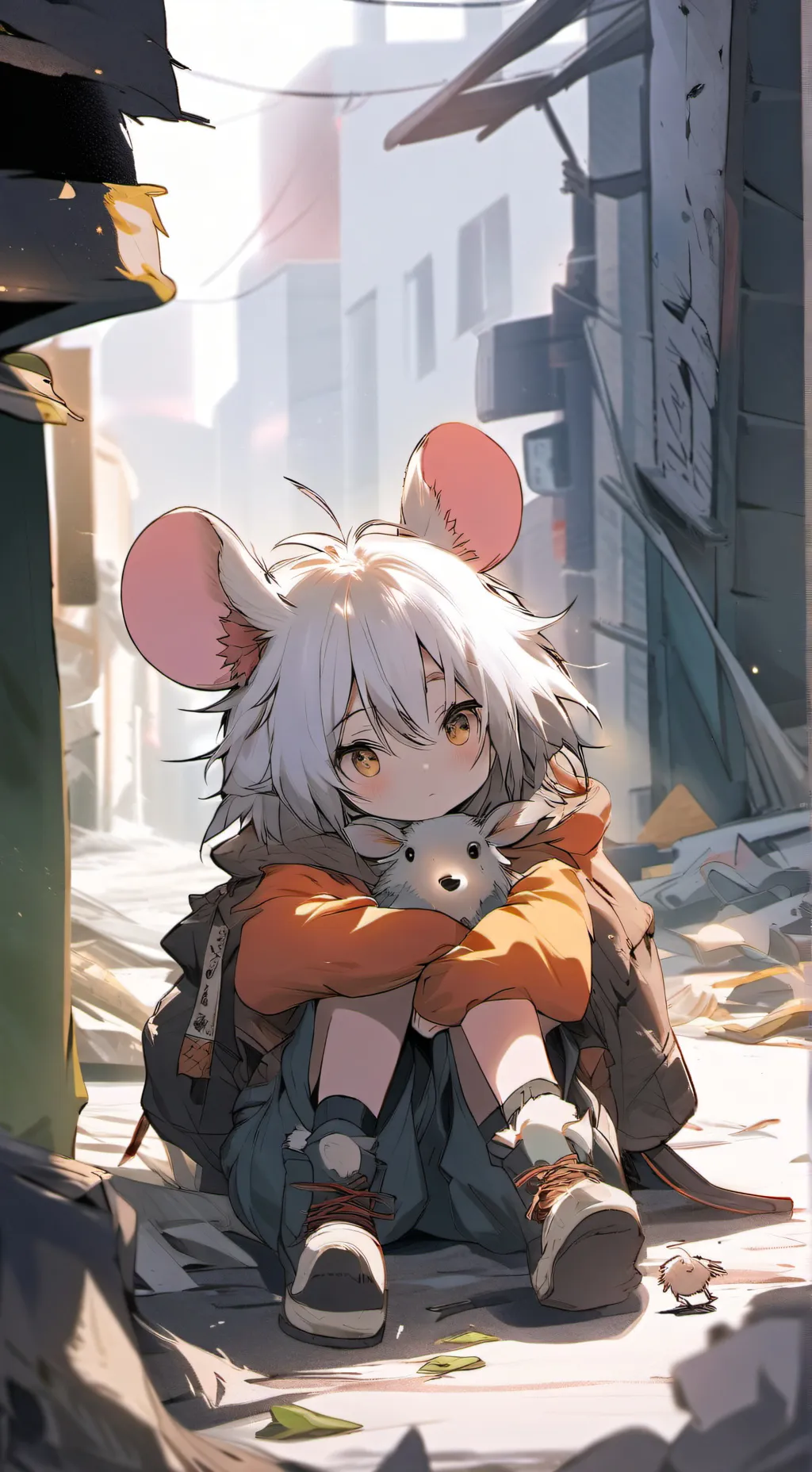 ai character: Шуми background