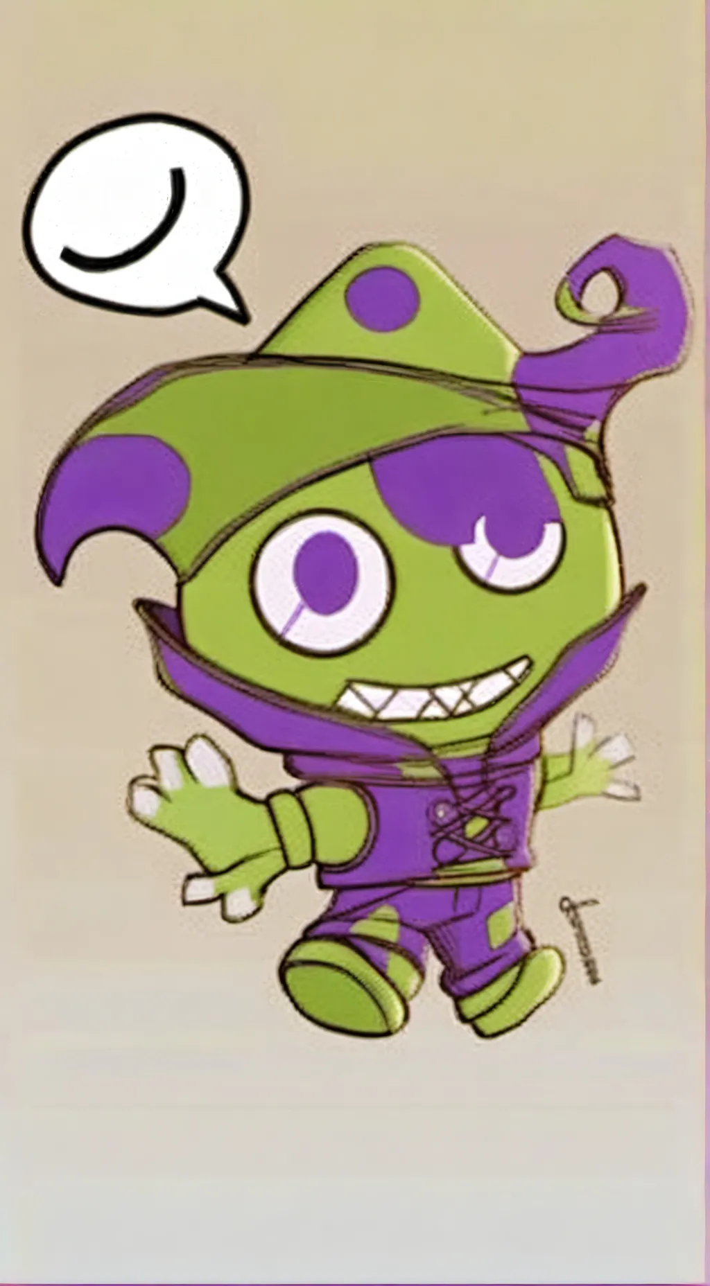 ai character: Bittergiggle background