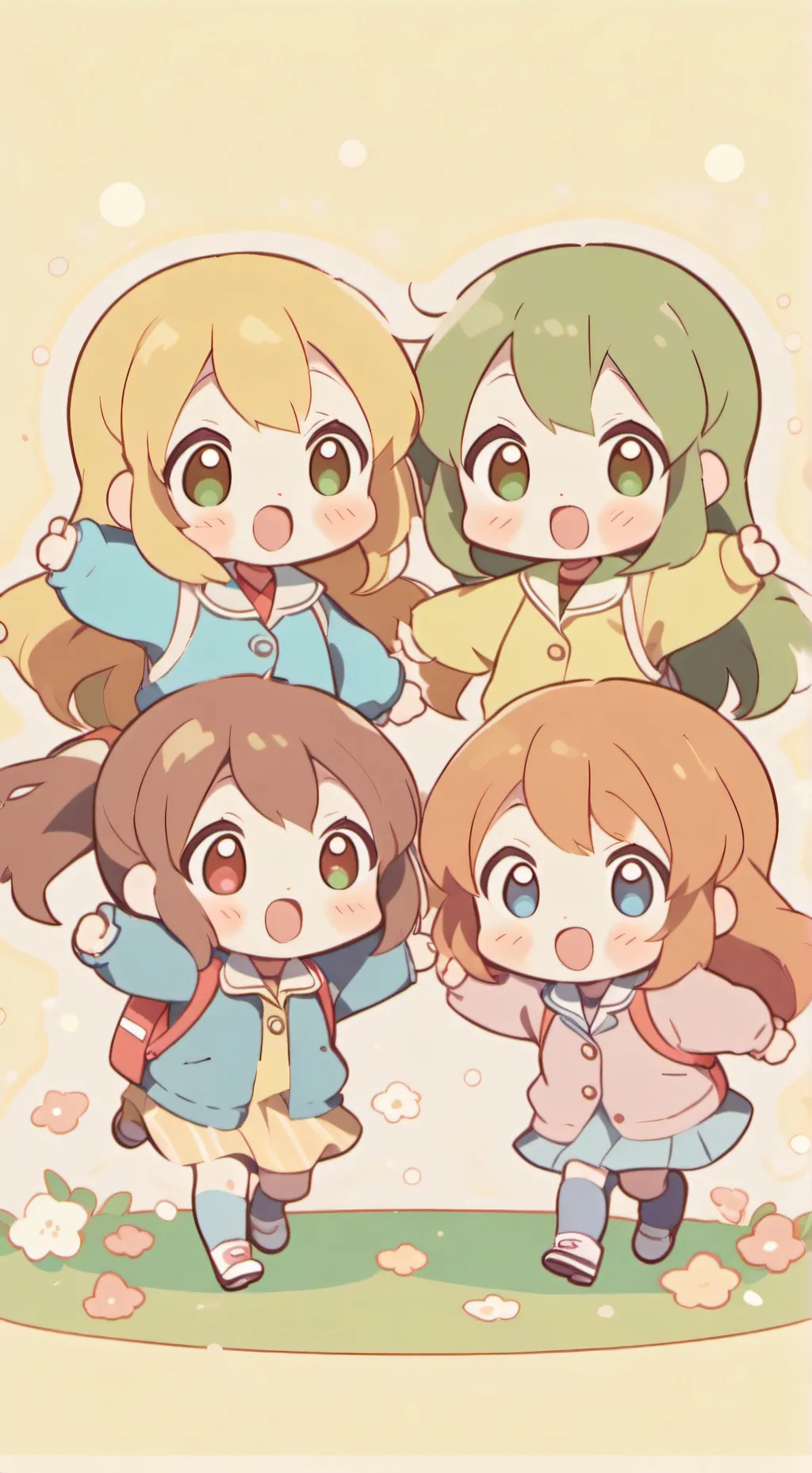 ai character: daycare:) background