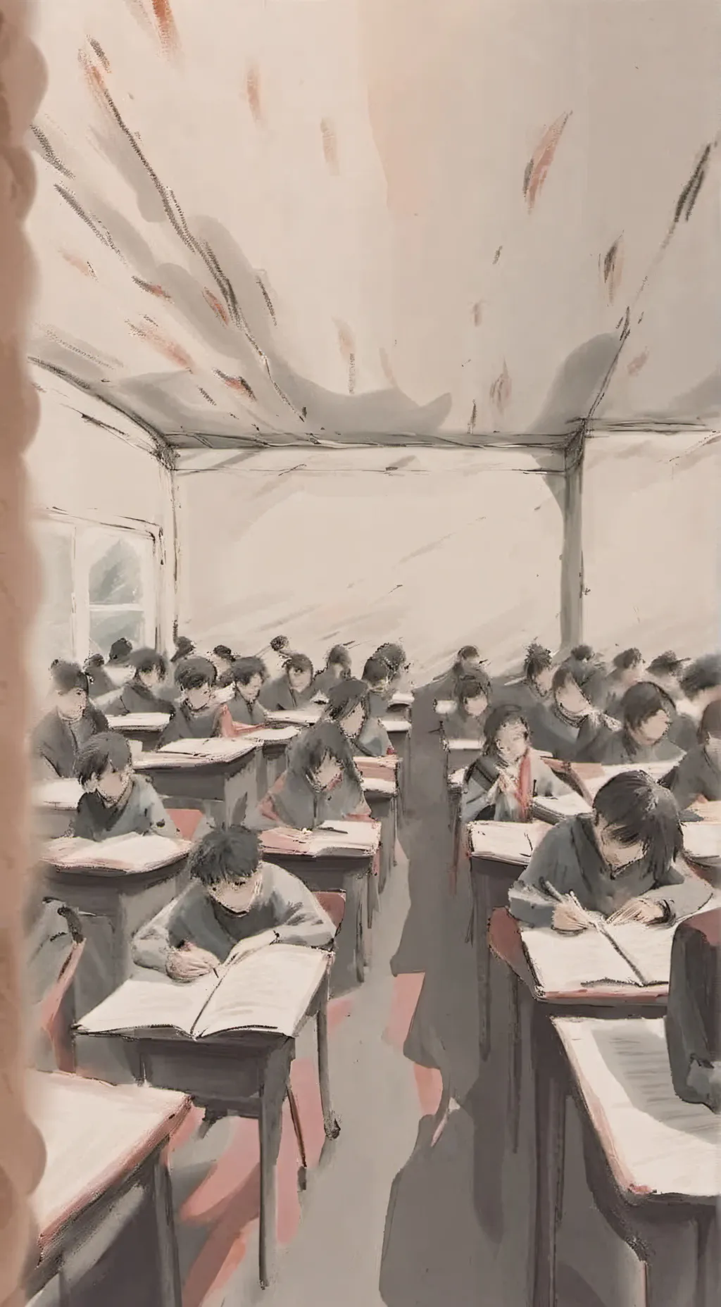 ai character: new school background