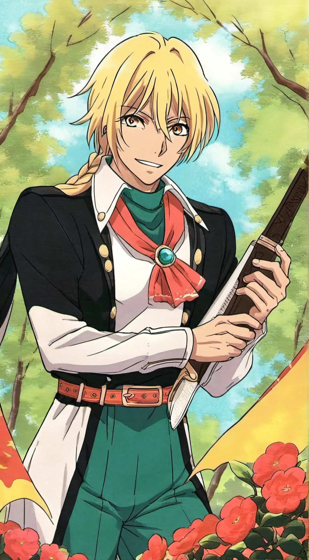 ai character: veldora tempest background