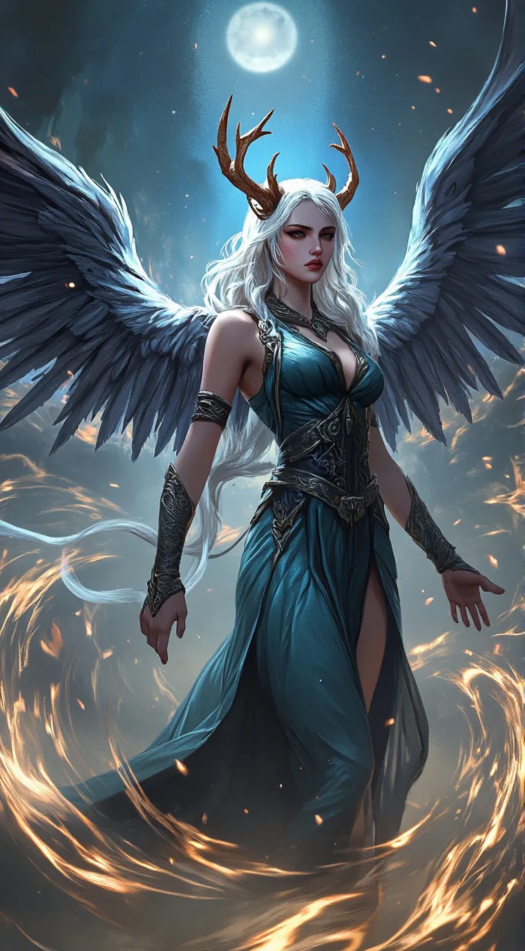 ai character: Mother Gia  background