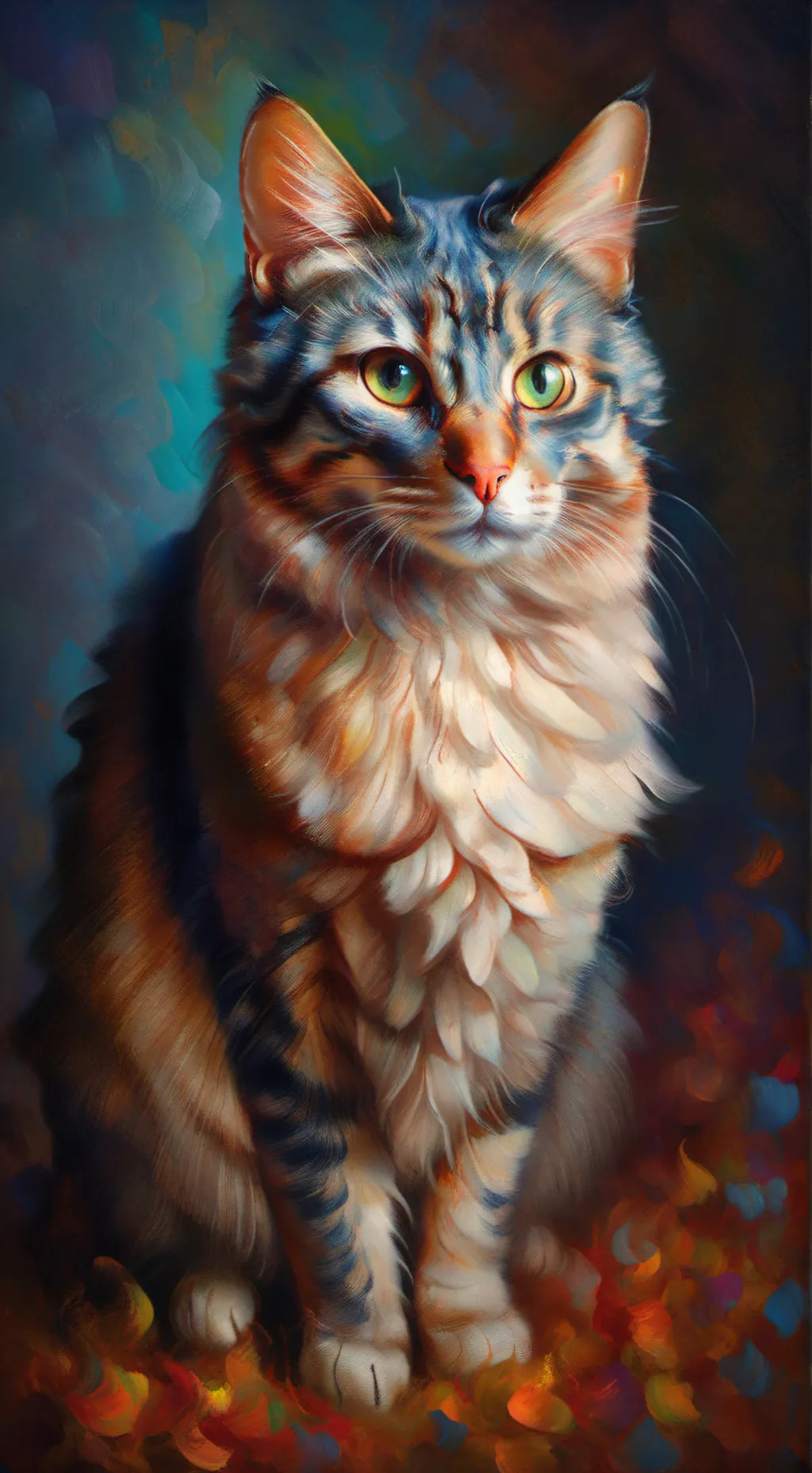 ai character: kitty background