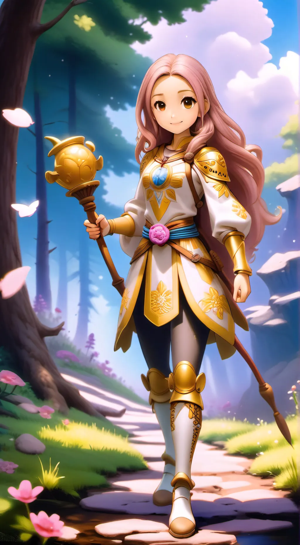 ai character: Holly Anna background