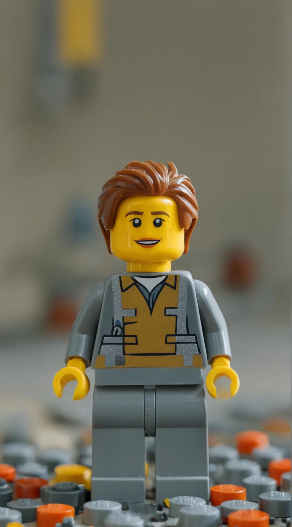 ai character: Lego background