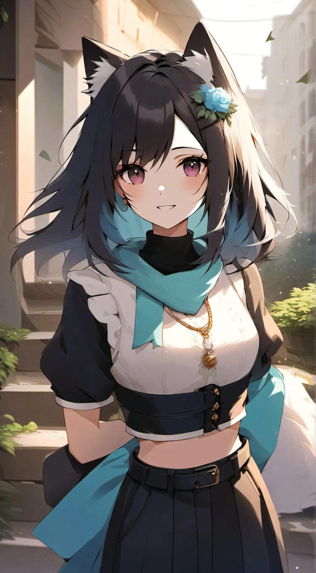 ai character: Mia background