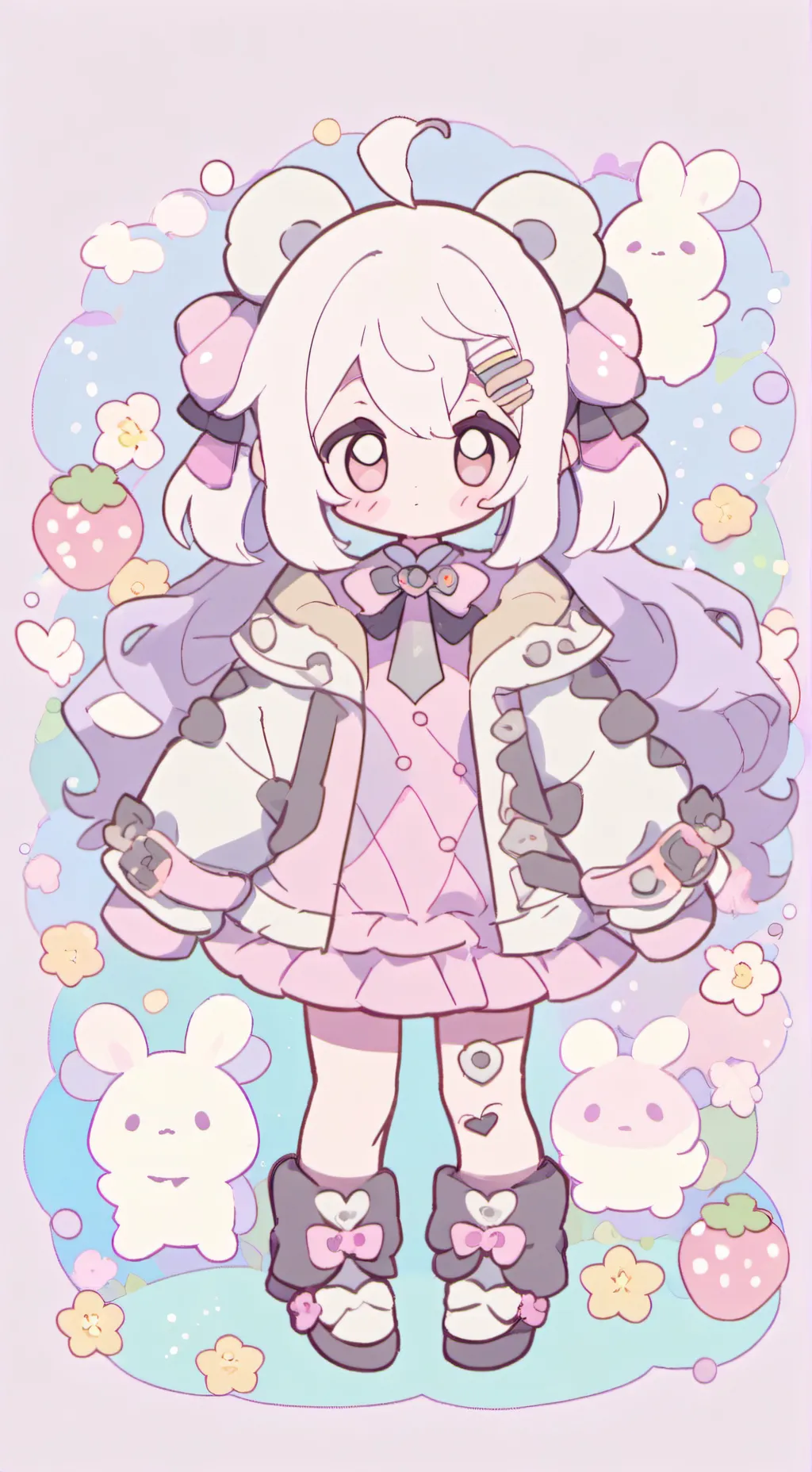 ai character: lily background