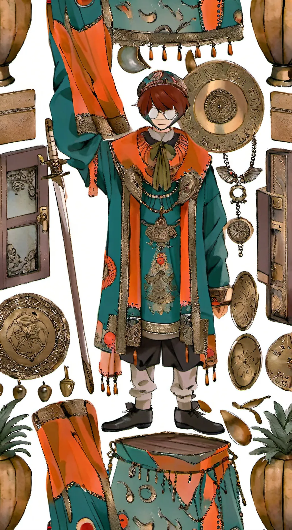 ai character: Eren background