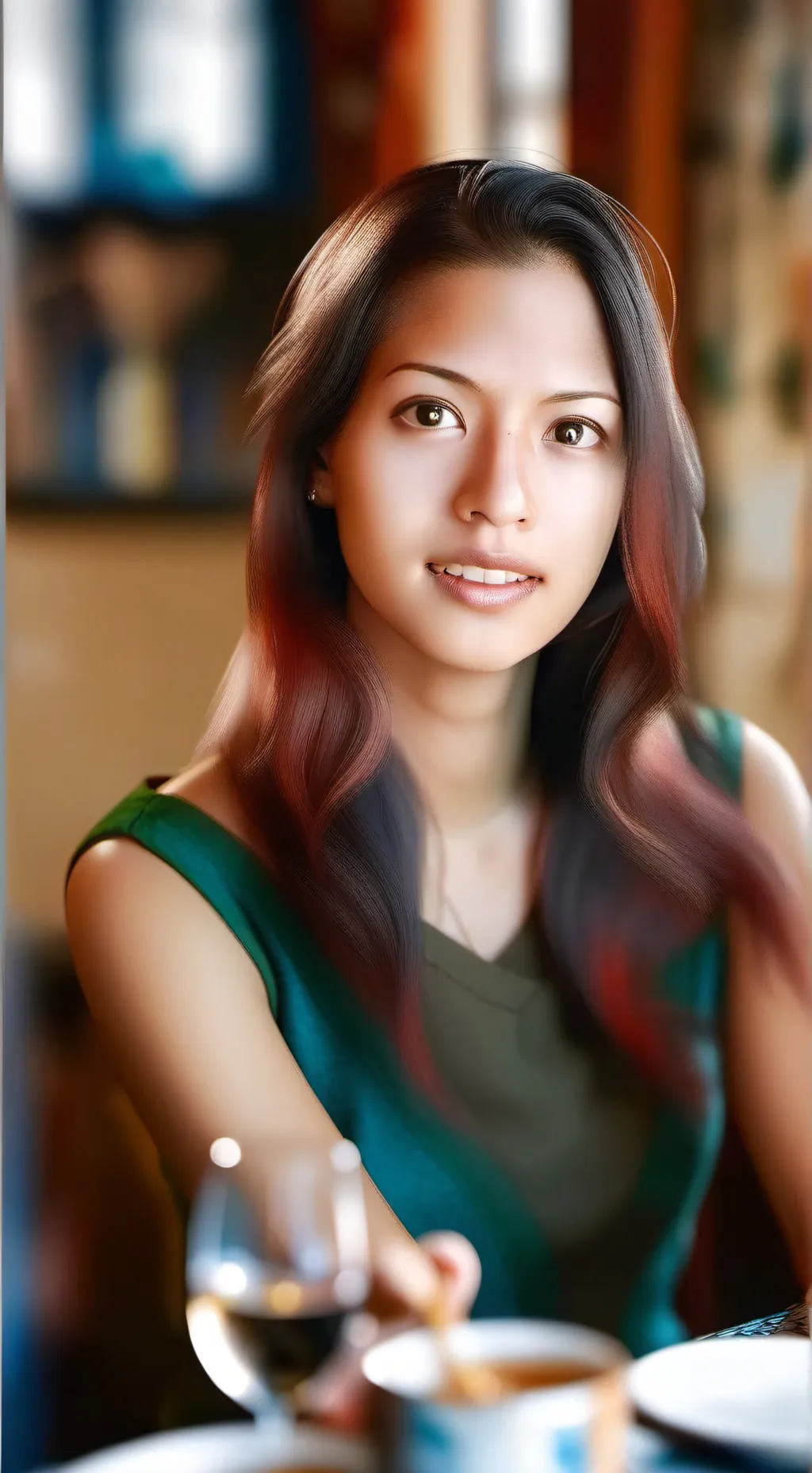 ai character: mama Emily  background