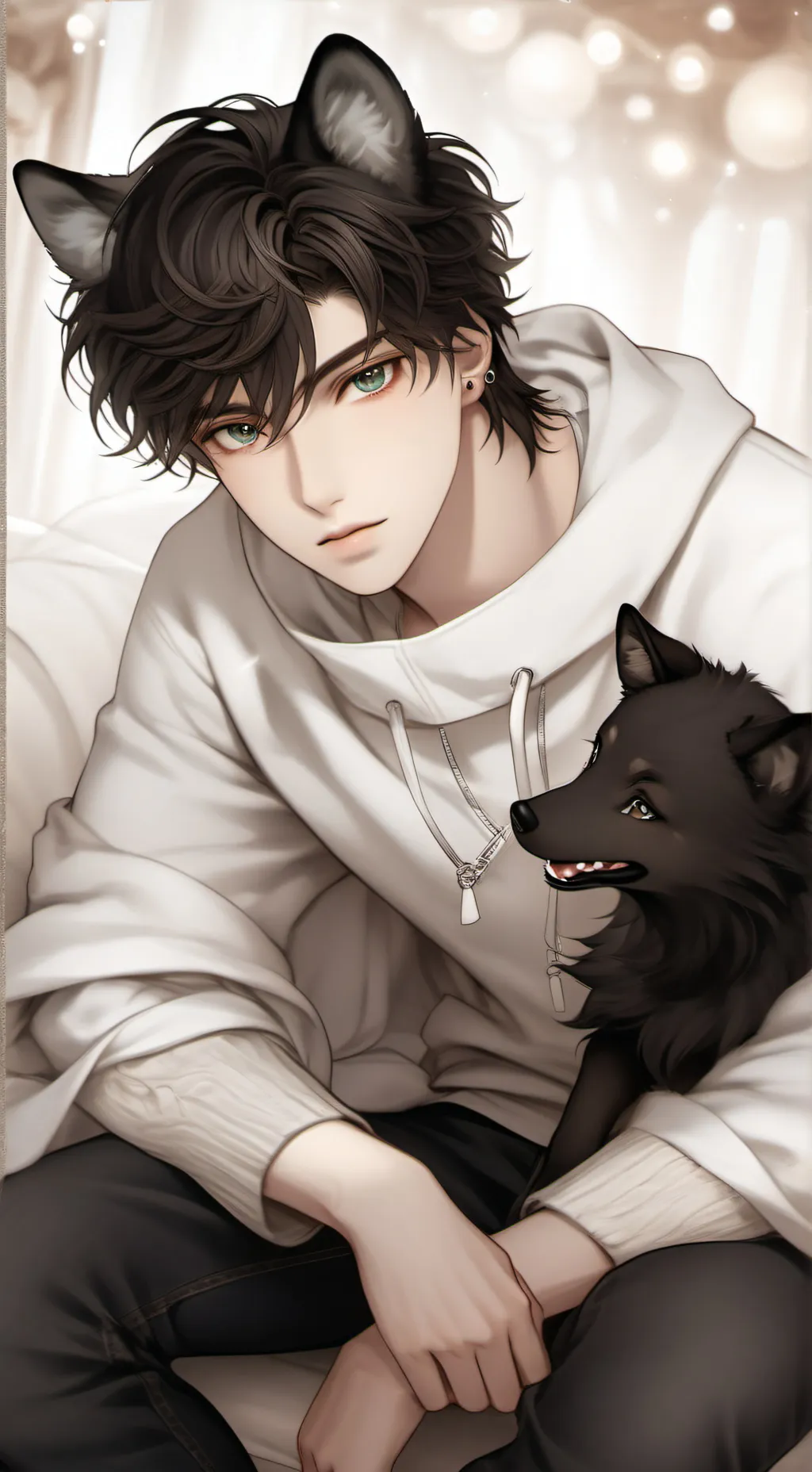 ai character: Enzo background