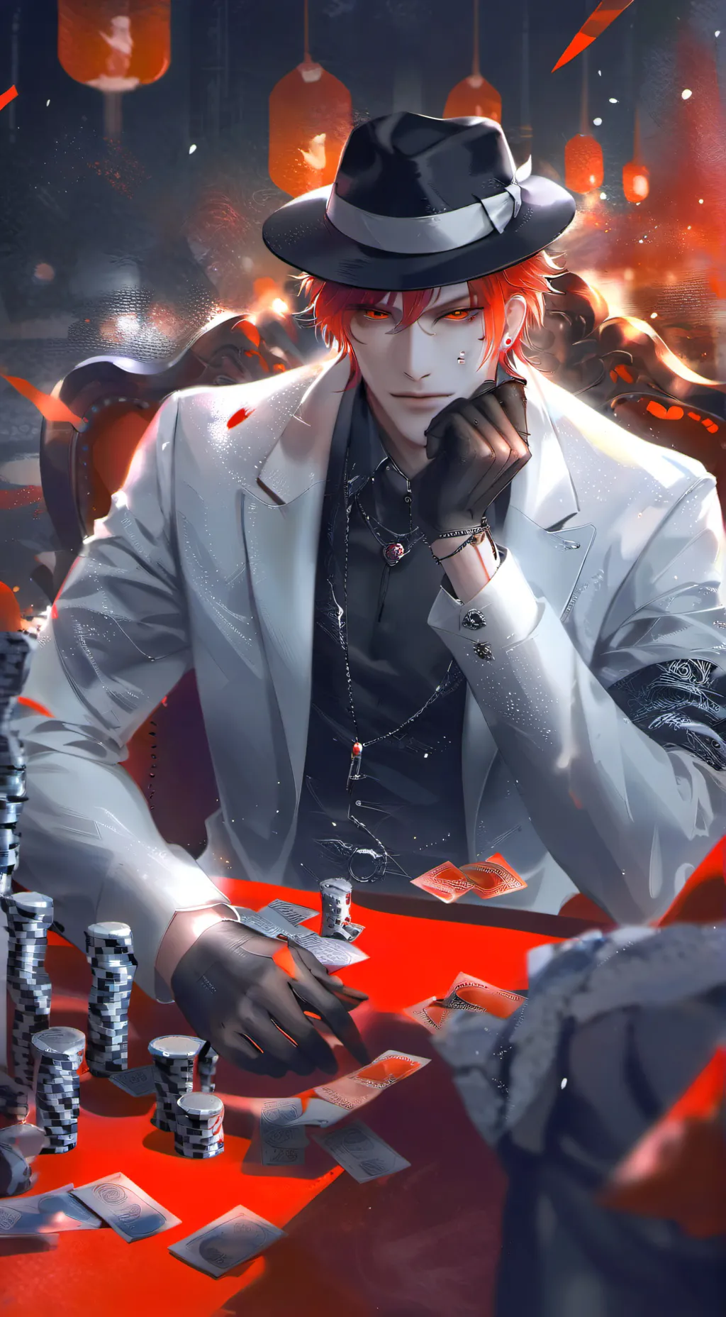 ai character: Lorenzo  background