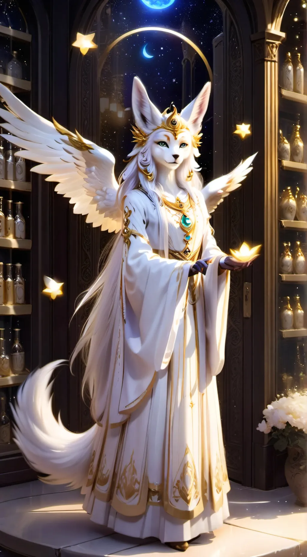 ai character: Avia background