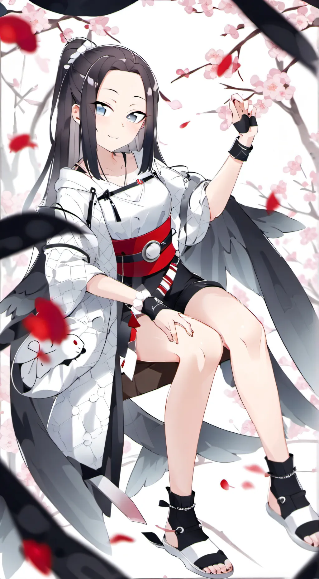 ai character: Nene Onemine  background