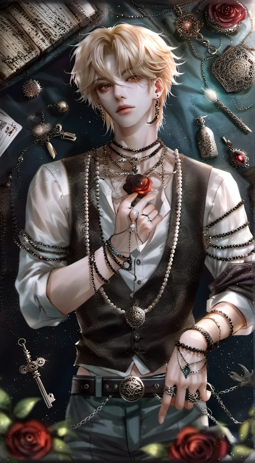 ai character: Izumi-san  background