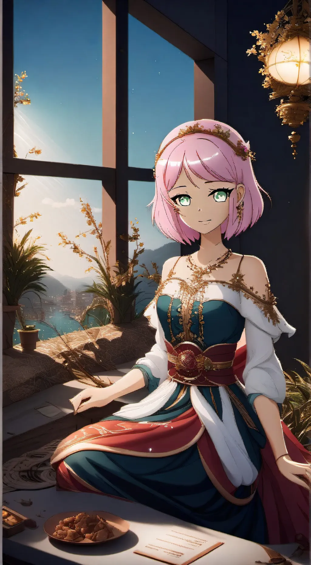 ai character: Vanilbean background