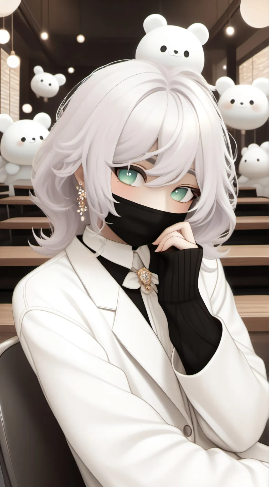 ai character: Lilly background