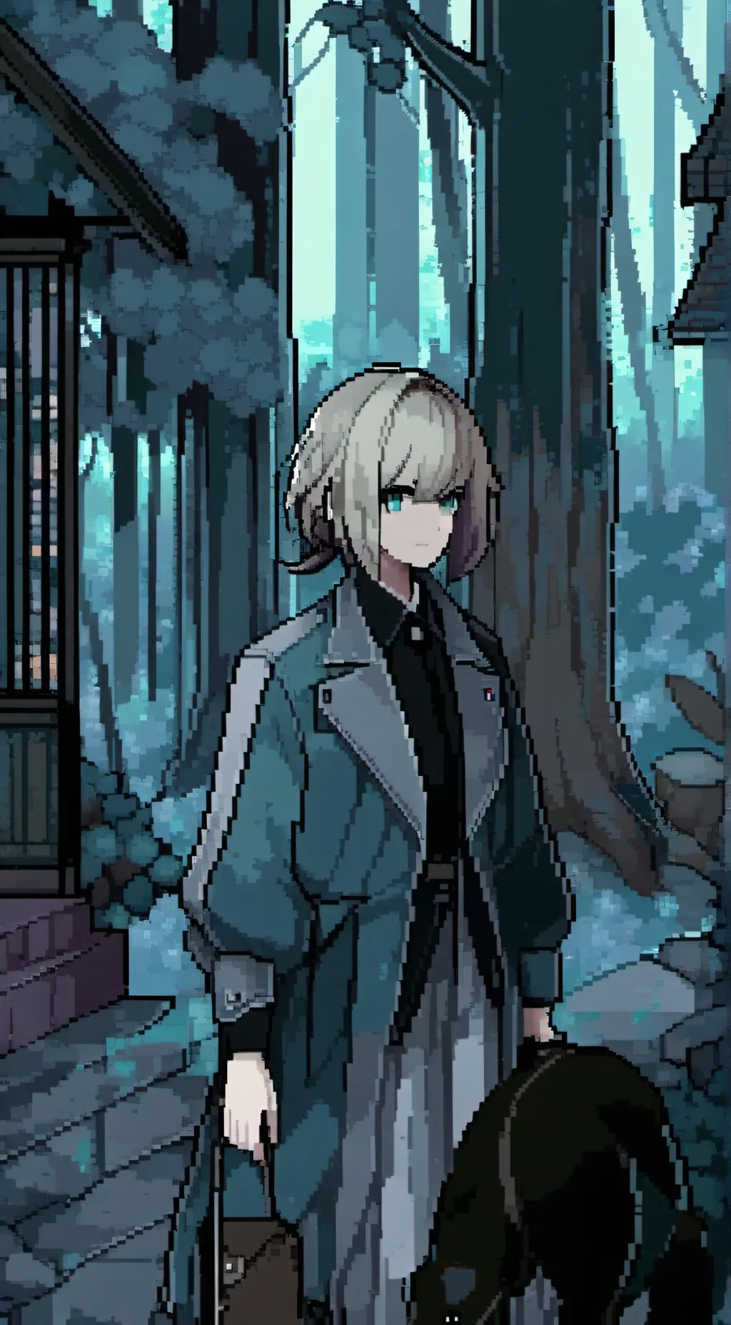 ai character: 👻crepypasta 👻 background