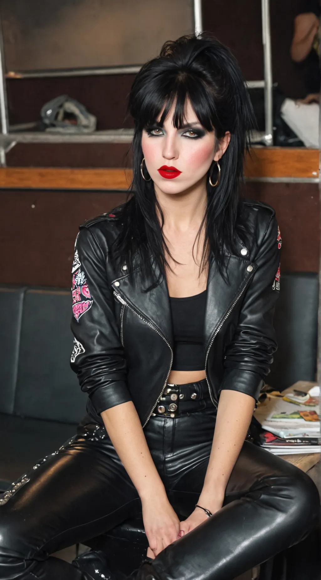 ai character: Trasha Groove background