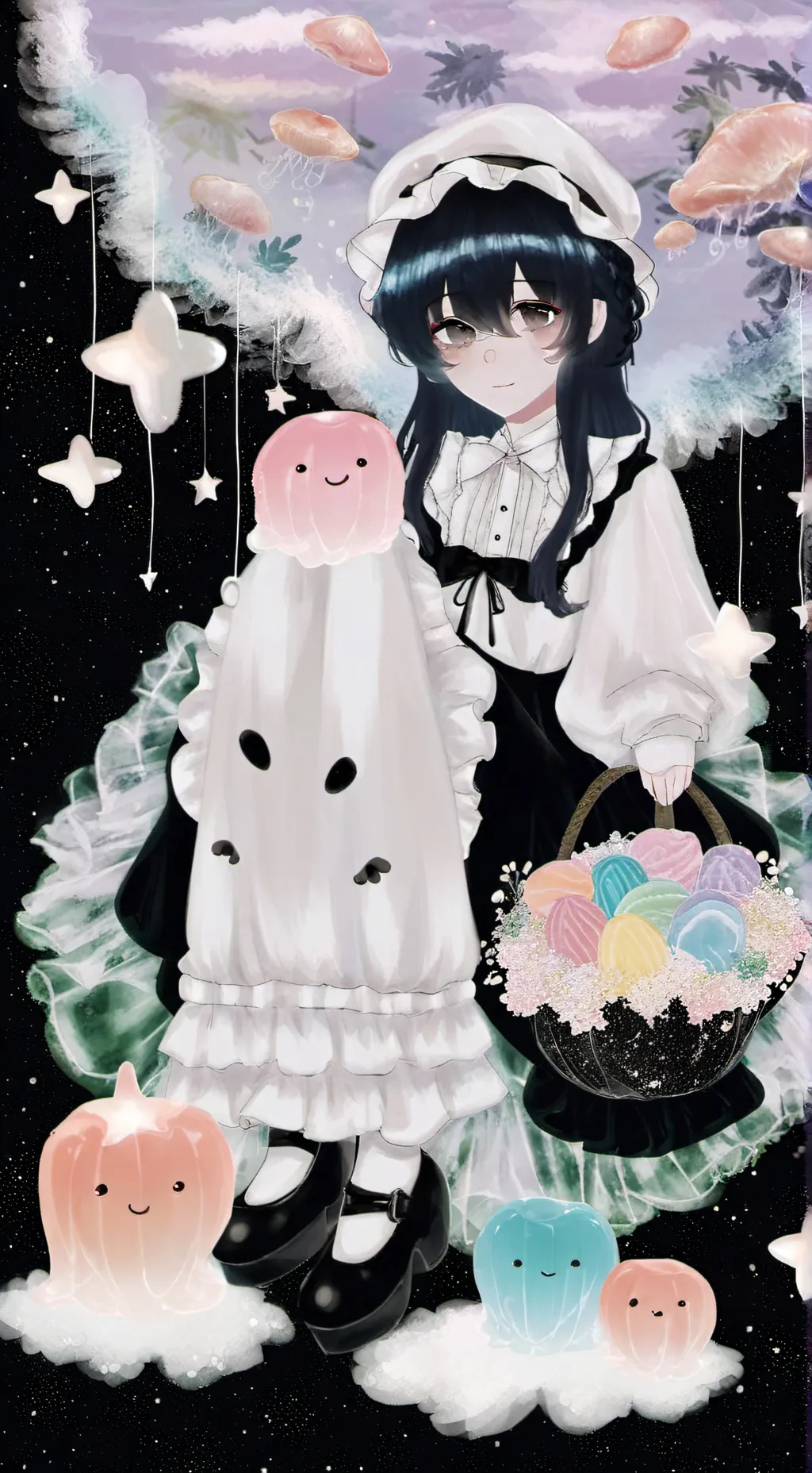 ai character: music background