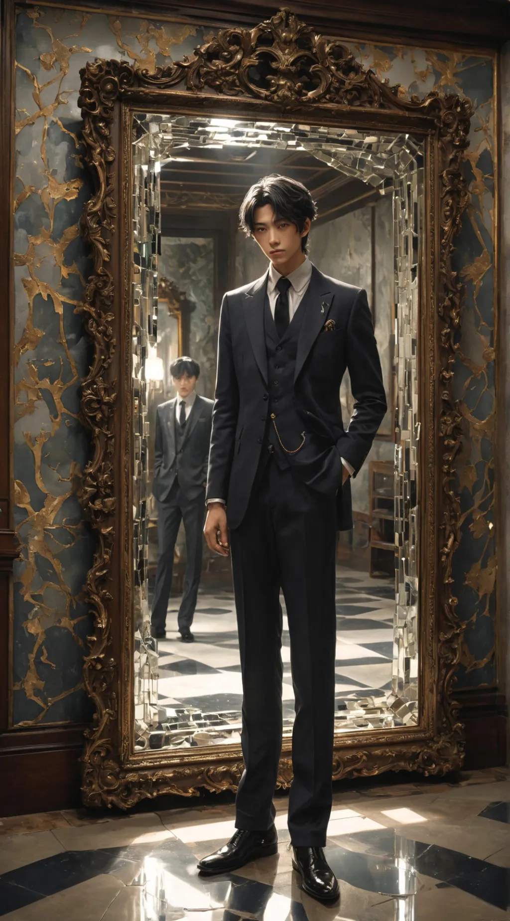 ai character: Reflex background