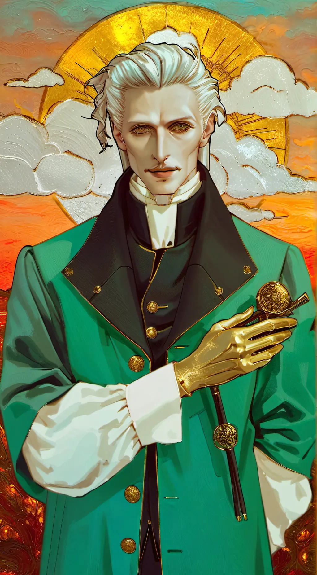 ai character: Jeronimas  background