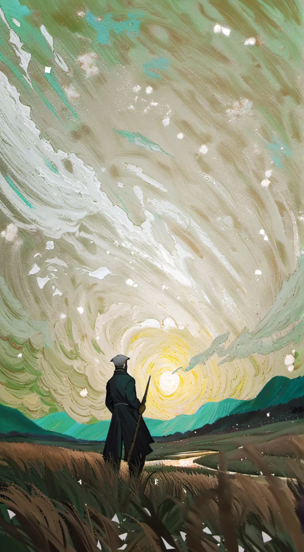 ai character: Dandy's world au background