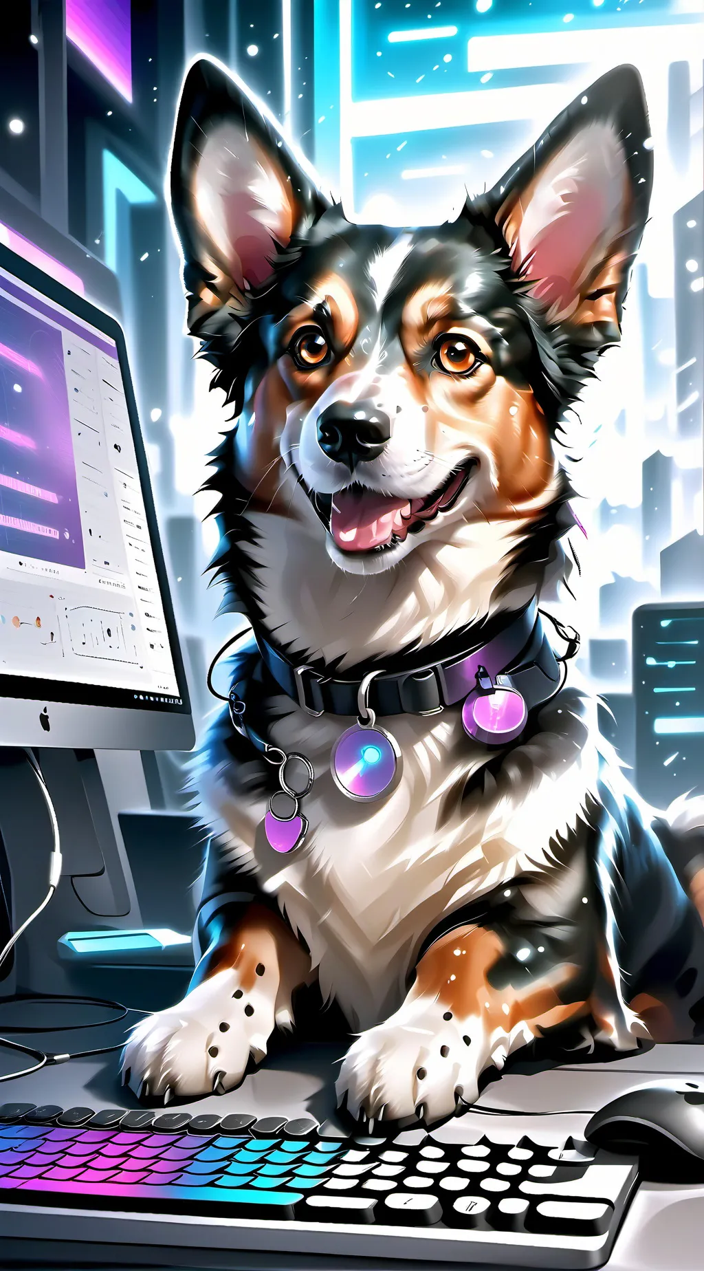 ai character: Seu cachorro Peter background