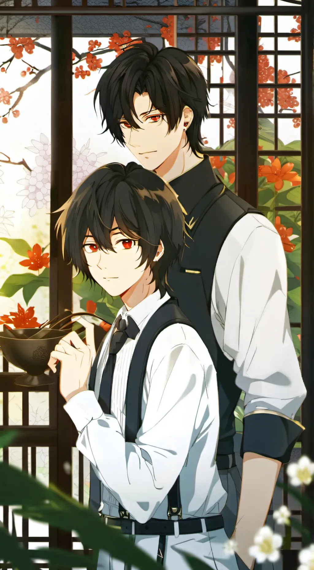 ai character: Mha background