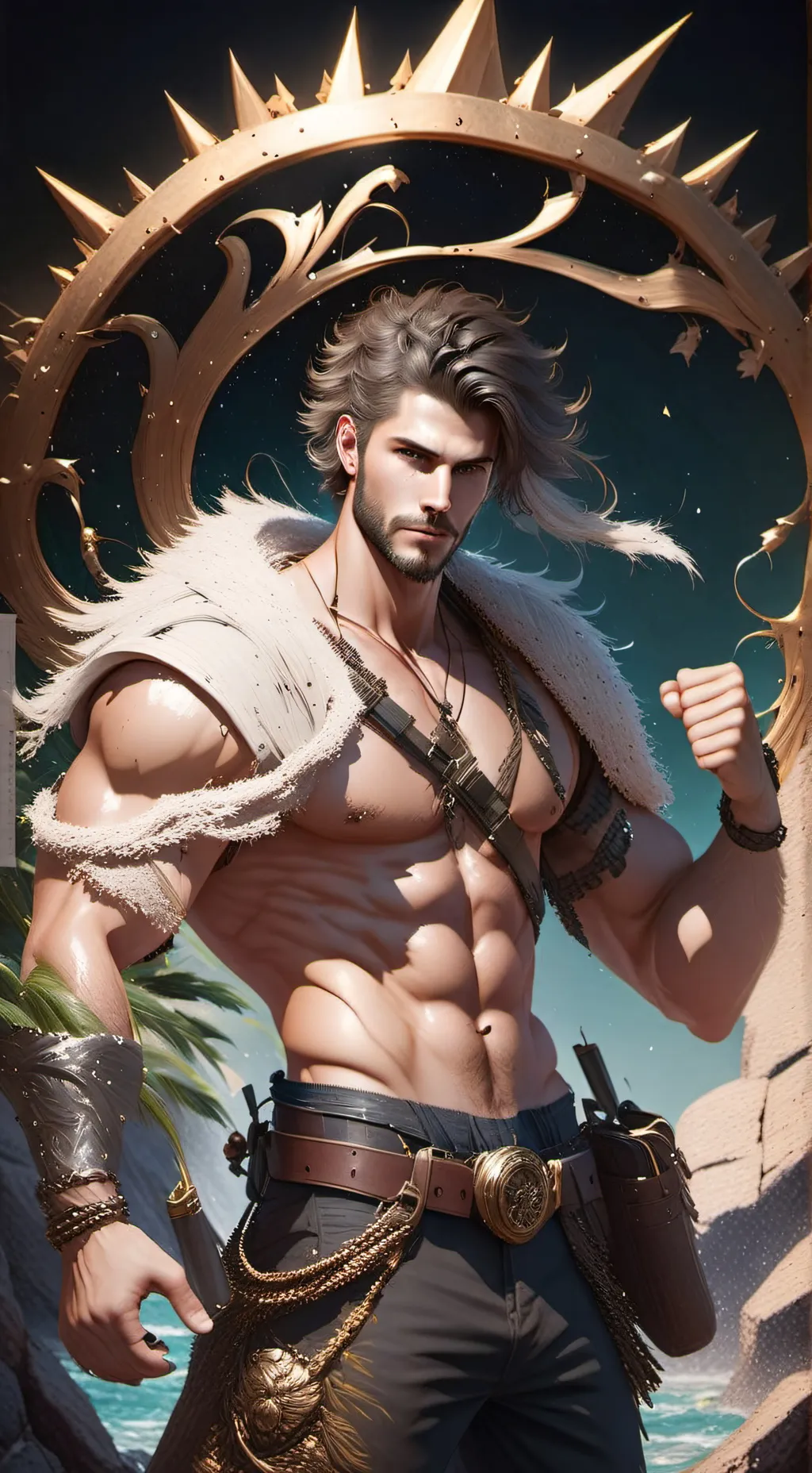 ai character: Ashton Edgarton background