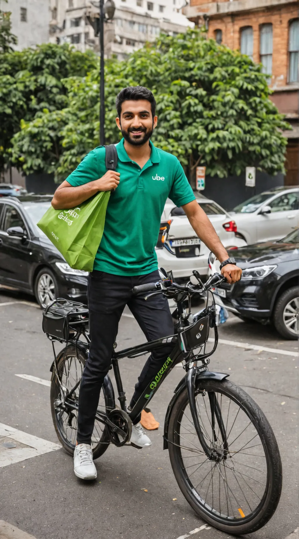 ai character: amir the uber guy background