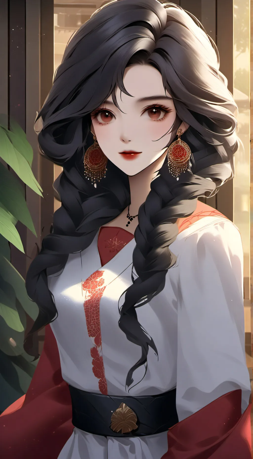 ai character: douma enojado!? background