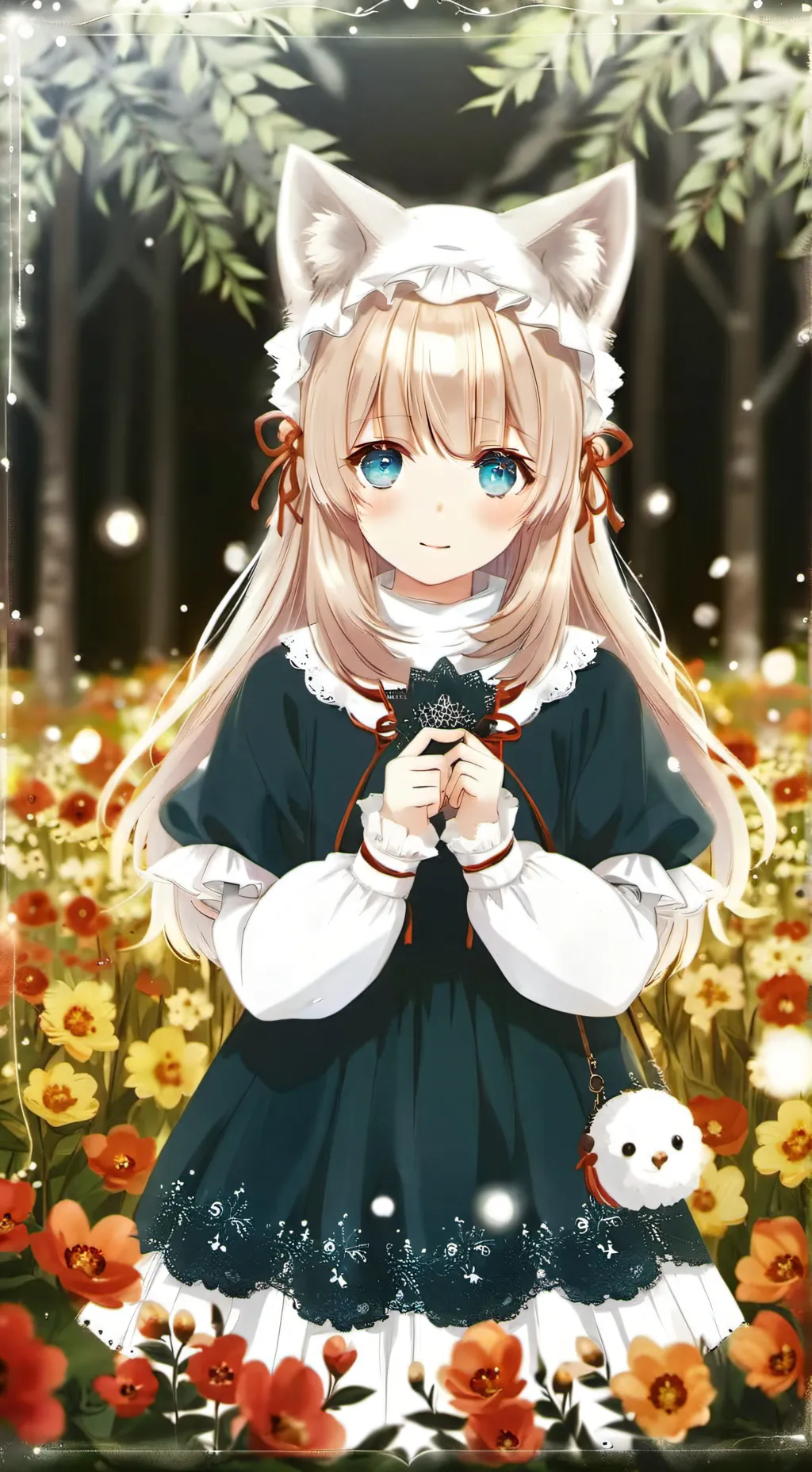 ai character: Нора background