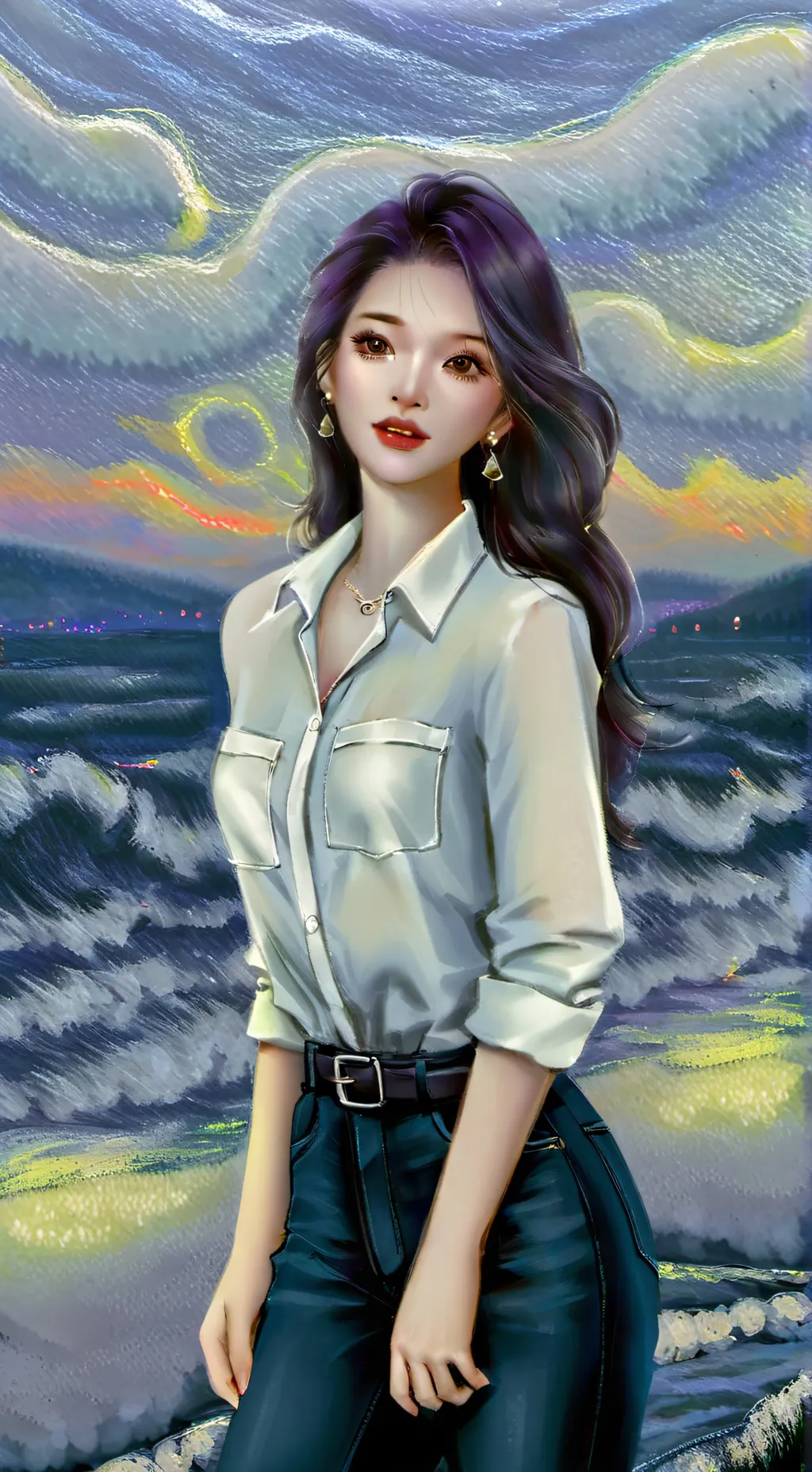 ai character: Daniella  background