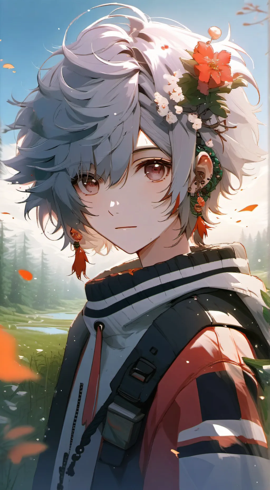 ai character: MHA 😇Chaos👿 background