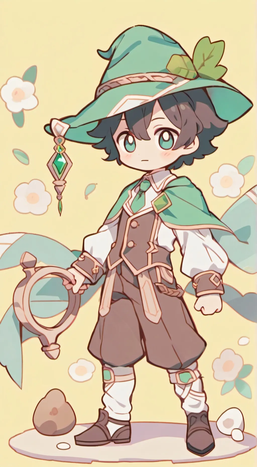 ai character: Venti background