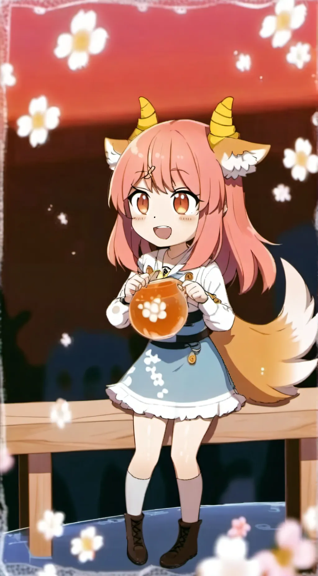 ai character: alana crybaby uwu background