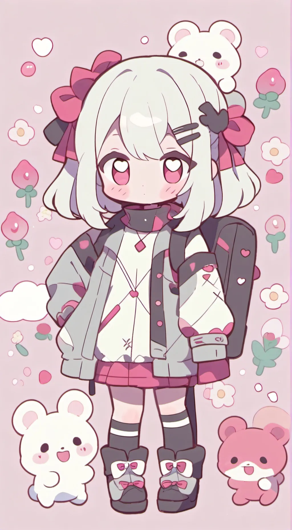 ai character: MHA Shoto  background