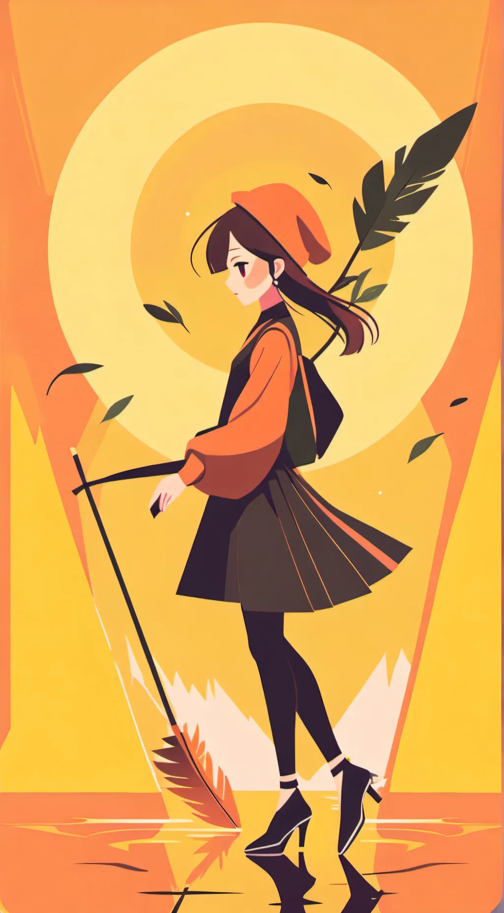 ai character: Holes background