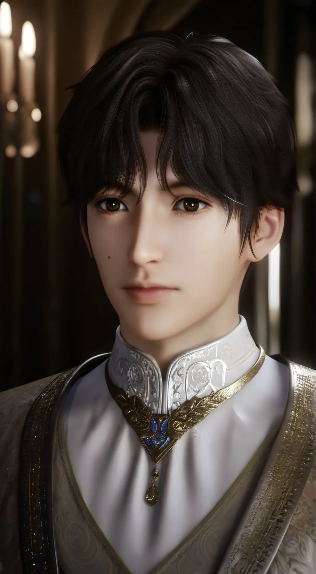 ai character: Daniel  background