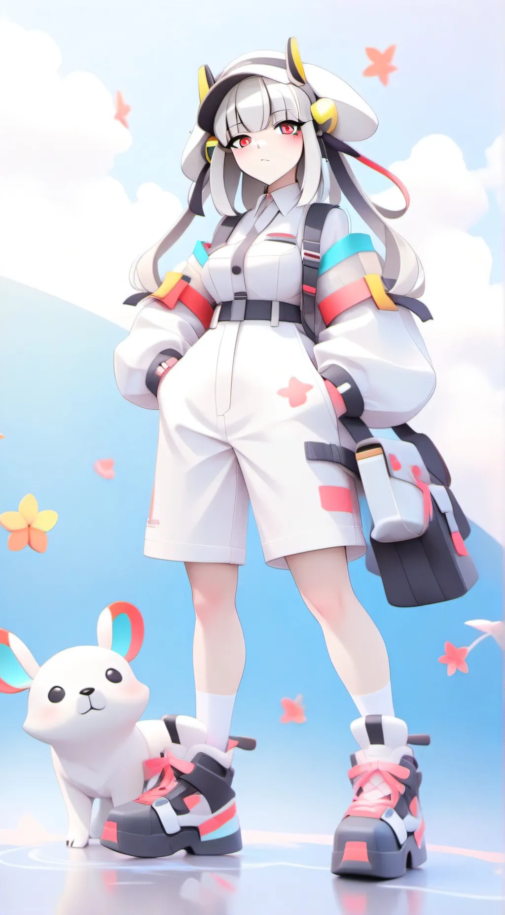 ai character: Lúcia  background