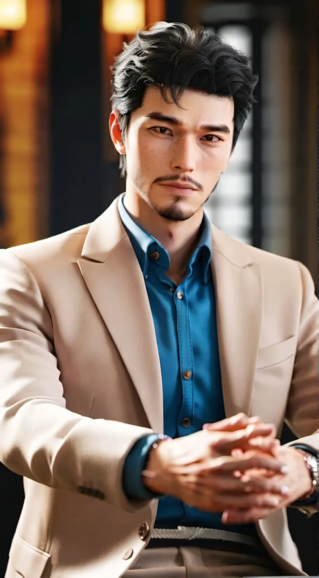 ai character: Dominick 'the Lion' Moretti background